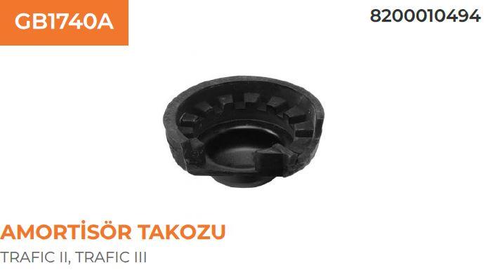 AMORTİSÖR TABLASI TAKOZU ÖN SAĞ SOL TRAFIC II 1.9 DCI VIVARO 1.9 CDTI TUM ŞANZIMANLAR