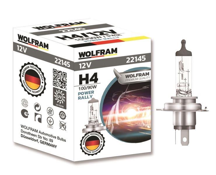 AMPUL 12V H4 STANDART IŞIK TIRNAKLI P43t 100/90 P4