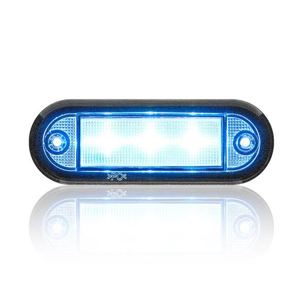 BASAMAK AYDINLATMA 6 LEDLİ MAVİ