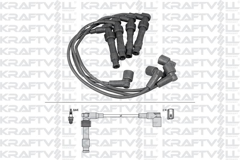 BUJI KABLO TAKIMI VECTRA B VECTRA B ASTRA F 1,8 / 2,0 16V 92>00 (SILIKON KABLO)