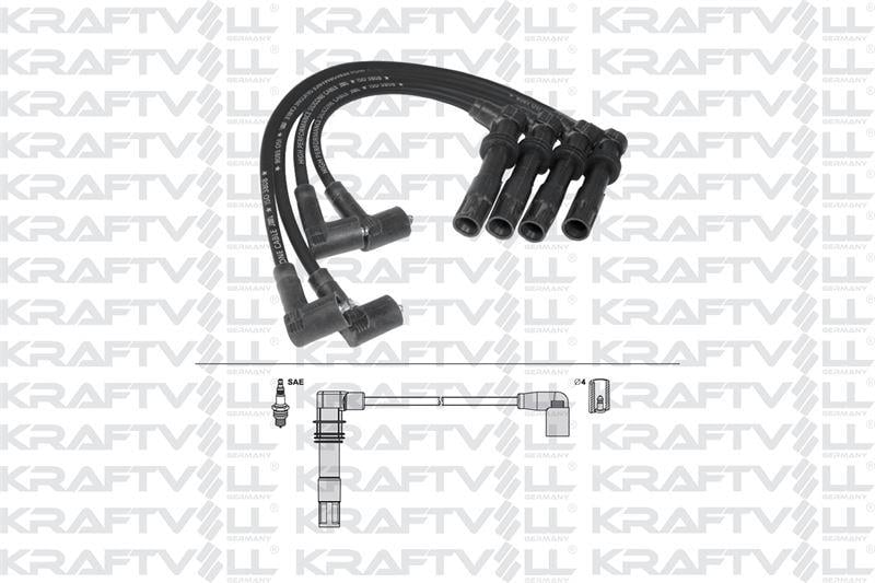BUJI KABLOSU BORA 1,4 99> / GOLF IV 97> / POLO 99-2001 (SILIKON KABLO)