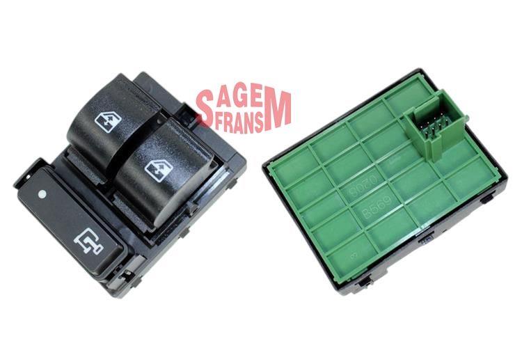 CAM AÇMA DÜĞMESİ ÖN SOL YEŞİL SOKET DUCATO III