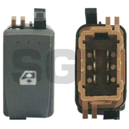 CAM AÇMA DÜGMESI SAĞ 6 PIN CLIO KANGOO