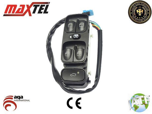 CAM AÇMA DÜĞMESİ SOL C SERİ W203 SPORT COUPE (03-08) C SERİ W203 T MODEL (00-07) 7 FİŞLİ