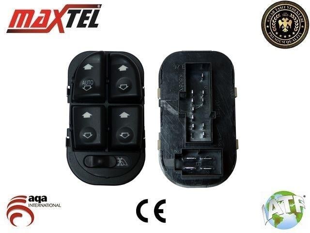 CAM AÇMA DÜĞMESİ SOL MONDEO II (GD) (96-) 4 CAM 14 FİŞLİ