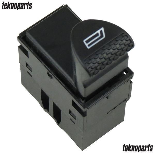 CAM AÇMA DÜĞMESİ TEKLİ - SİYAH FIAT ALBEA