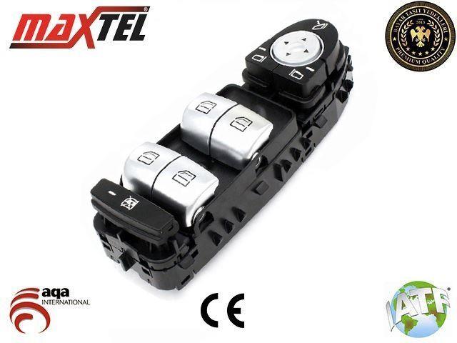 CAM KALDIRMA ANAHTARI MERCEDES W205- X253    3 PIN KIRMIZI ISIK -SIYAH A2059056800