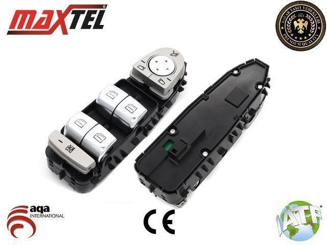 CAM KALDIRMA ANAHTARI MERCEDES W205- X253    3 PIN KIRMIZI ISIK -SIYAH A2059056800