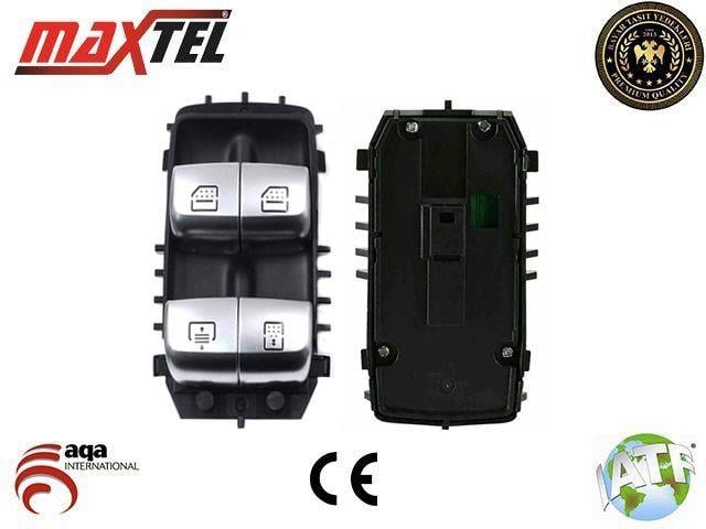 CAM KALDIRMA ANAHTARI MERCEDES W213-W222  3 PIN BEYAZ ISIK -SIYAH A2229051505