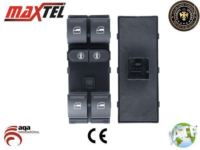 CAM KALDIRMA ANAHTARLARI VOLKSWAGEN TOUAREG 2002-2010 DÖRTLÜ SOL 7L6959857E