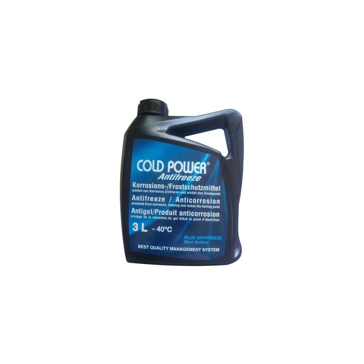 COLDPOWER 3 LITRE MAVI ANTIFRIZ -37 DERECE