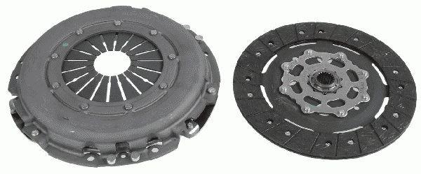 DEBRİYAJ SETI BASKI + BALATA BRAVO 07> 1.9 JTD 8V 16V 120 140HP STILO 1.9 JTD 07>