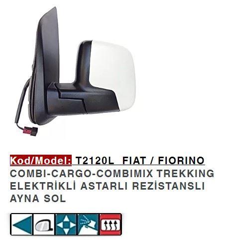 DIŞ DİKİZ AYNASI SOL ELEKTRİKLİ FIORINO