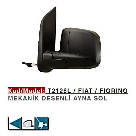 DIŞ DİKİZ AYNASI SOL MEKANİK FIORINO