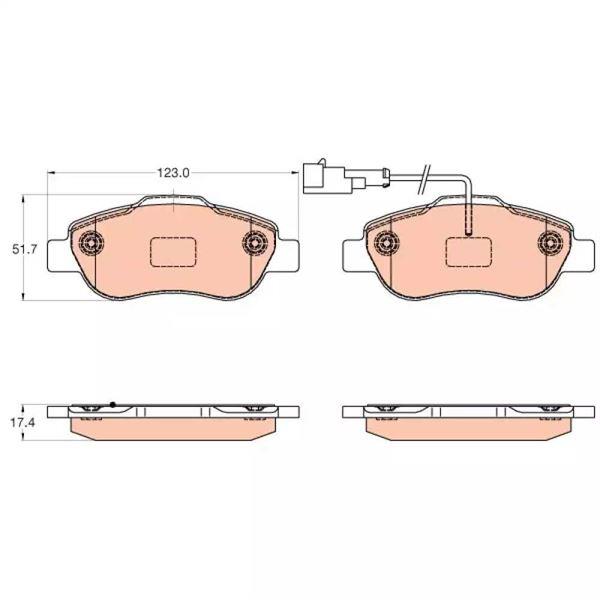 DİSK BALATA FIAT 500 ÖN