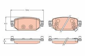 DİSK BALATA MAZDA 3/6 ARKA YM