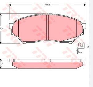 DISK BALATA MITSU-PAJERO PININ ON GDB3270
