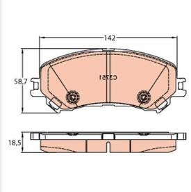 DISK BALATA RENAULT TALISMAN ON GDB2152