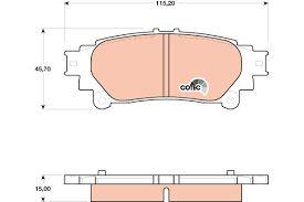DISK BALATA TOYOTA