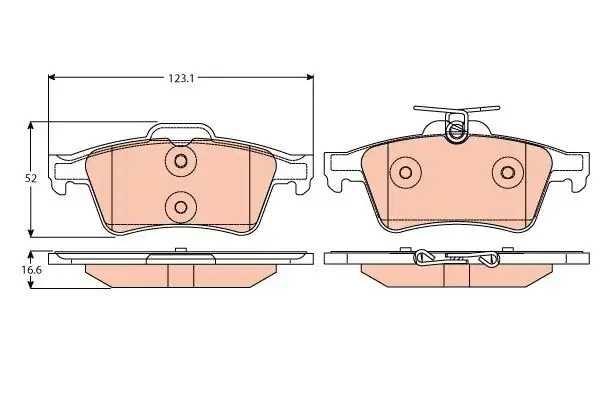 DISK BALATA VOLVO S40 ARKA