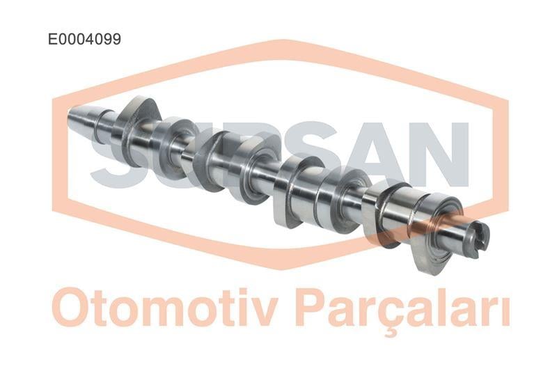 EKSANTRİK MİLİ VW CADDY III 1.9 - 2.0TDI (BLS-BSU/ BMM) - JETTA III 1.9 - 2.0 TDI (BLS/BMM) - GOLF V 1.9 - 2.0 TDI (BLS-BXJ/BMM) - PASSAT 1.9 - 2.0TDI (BLS/BMP) EMME/EGZOZ - DÖKÜM