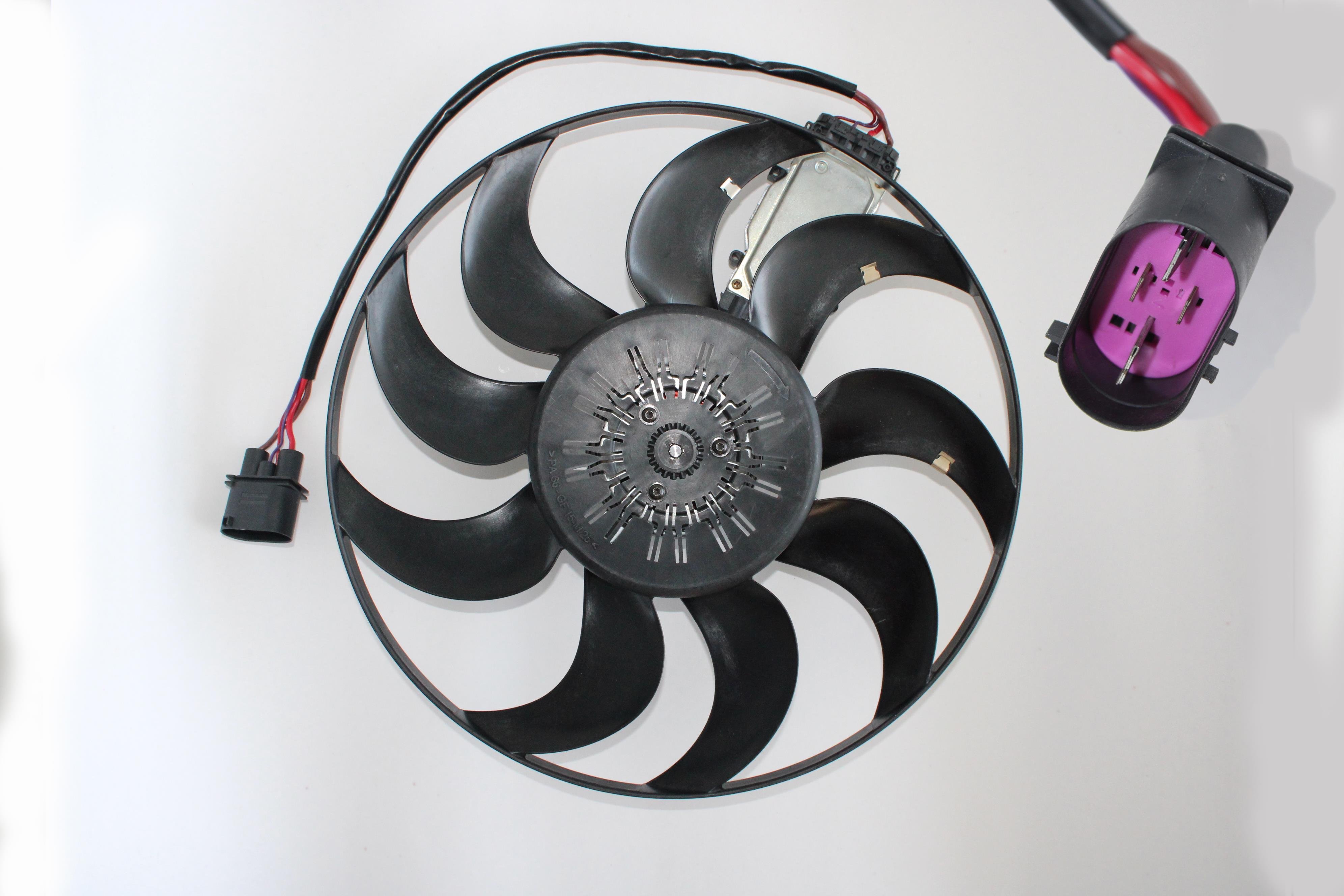 FAN MOTORU AUDI A6 BLB BRE CCDA 2.0 TDİ 2.8 FSİ 3.0 TFSİ (KONTROL ÜNİTELİ ve KABLOLU)