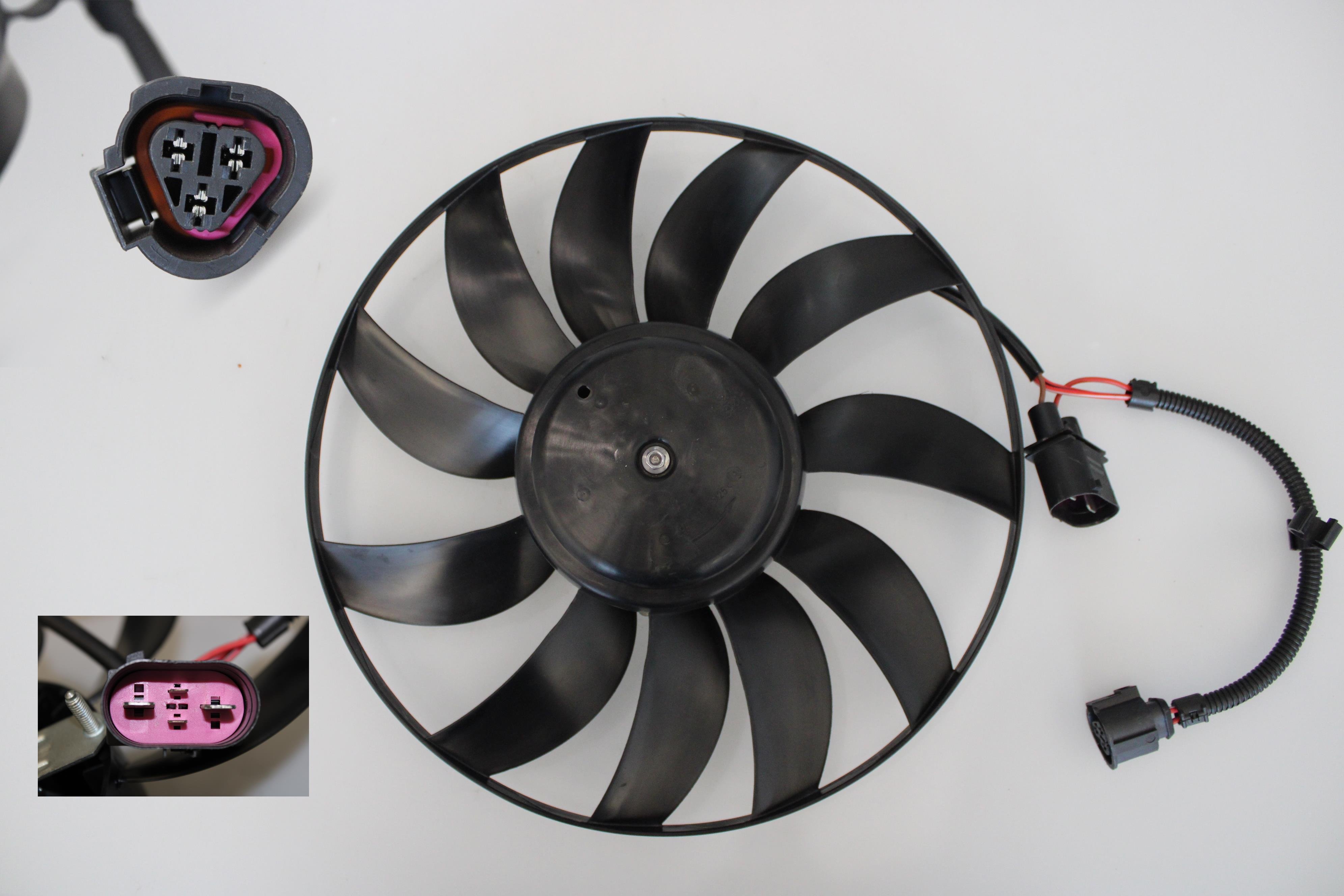 FAN MOTORU CADDY GOLF OCTAVİA TOURAN (REZİSTANSLI ve KABLOLU)