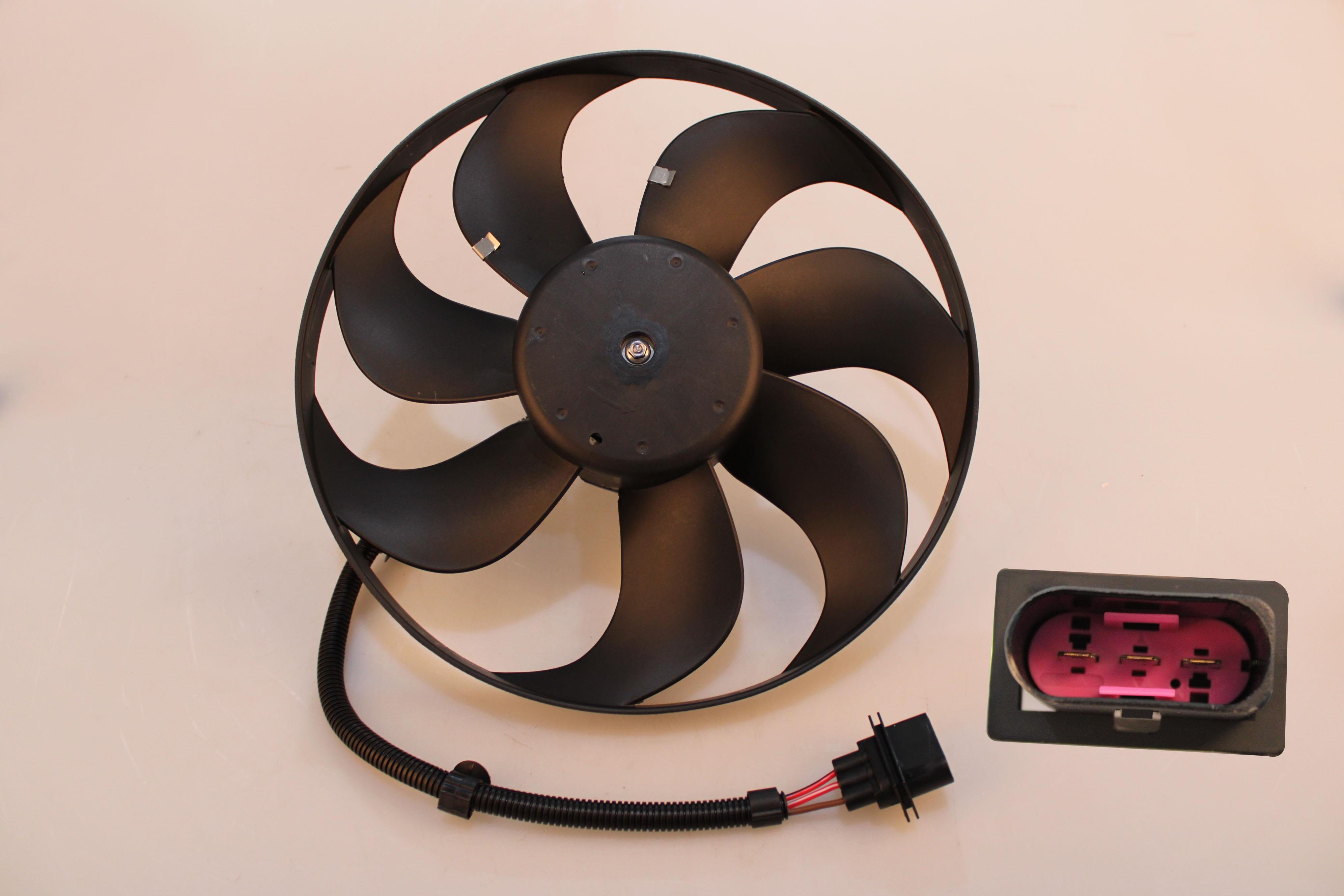 FAN MOTORU GOLF IV POLO 95>99 A3 96>03 LEON 99>06 TOLEDO II OCTAVIA 01>06 AC+KLİMASIZ (REZİSTANSLI ve KABLOLU)