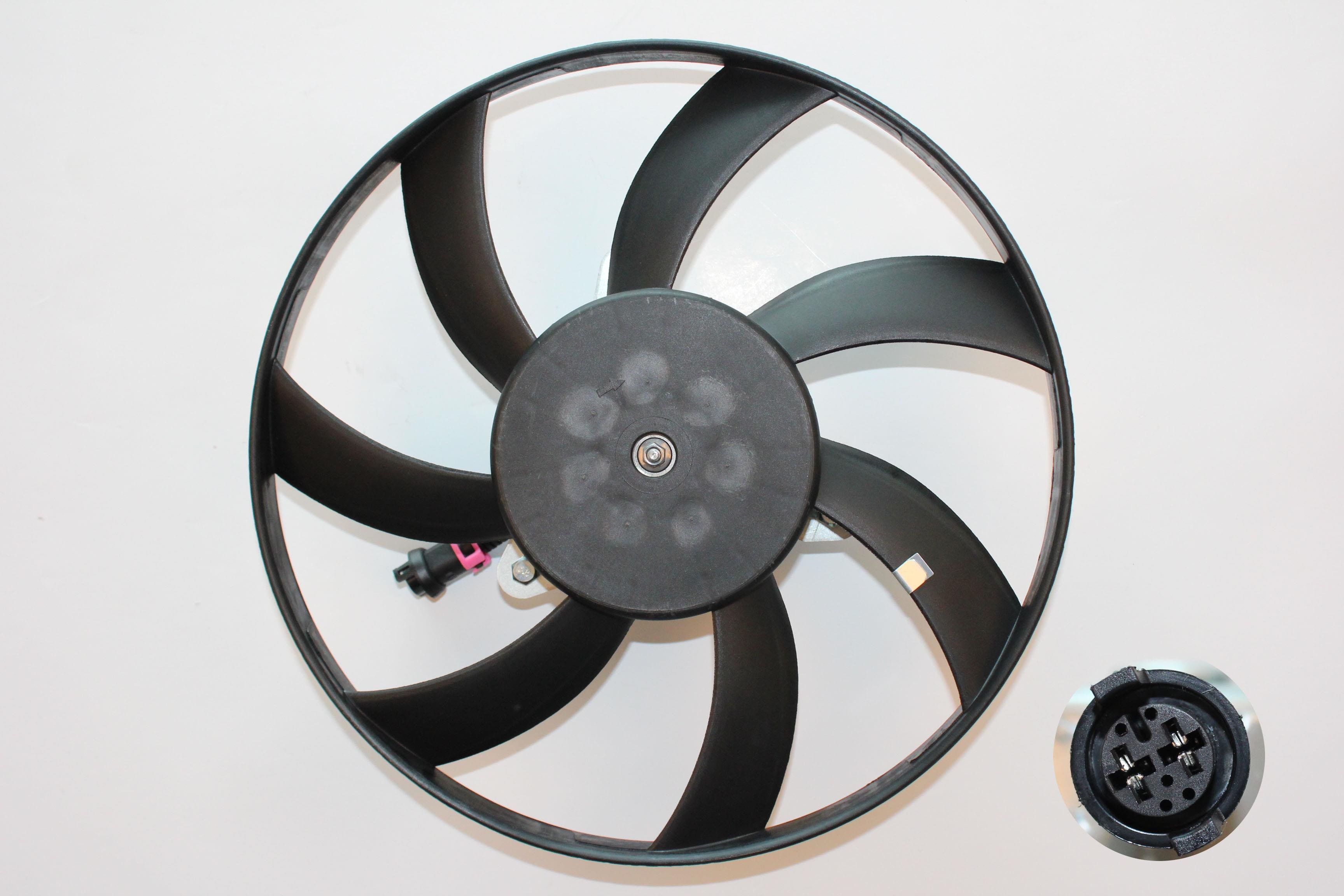 FAN MOTORU SAĞ CADDY 2 1.9 TDİ SEAT IBIZA 300MM (KABLOLU)