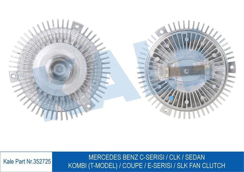 FAN TERMIGI MERCEDES C SERISI CLK SEDAN KOMBI T-MODEL COUPE E SERISI SLK 11100>322 11100>422 A11100>322 A11100>422