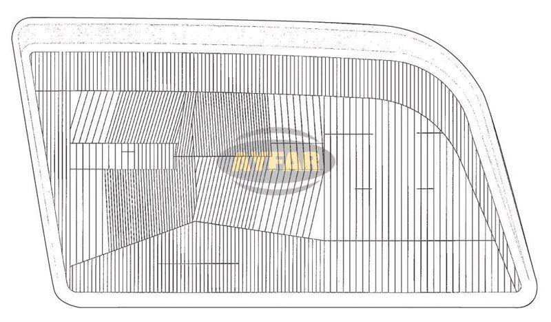 FAR CAMI SAĞ MERCEDES 140 1992-1993