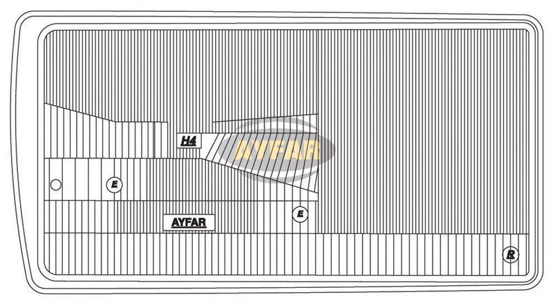 FAR CAMI SAĞ MERCEDES 304