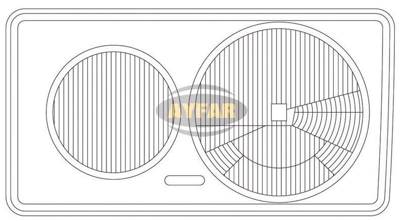 FAR CAMI SOL MERCEDES 200-300 W 123 1976-1979