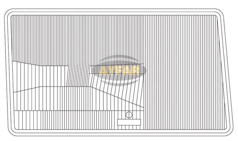 FAR CAMI SOL MERCEDES 200 W 124 1985-1993