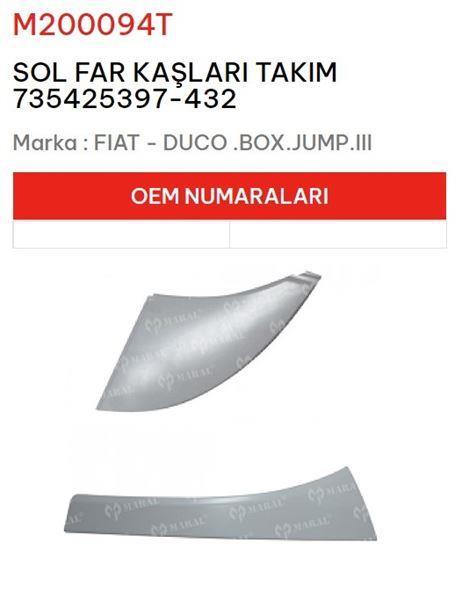 FAR ÇITASI SOL TAKIM DUCATO III BOXER JUMPER III