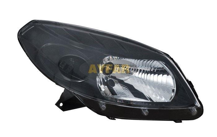 FAR KOMPLE SAĞ DACIA LOGAN SANDERO SİYAH ÇERÇEVELİ