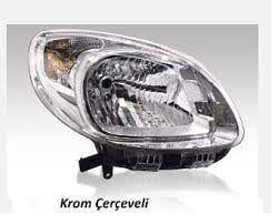 FAR KOMPLE SAĞ MOTORLU RENAULT KANGOO 2013 → KROM ÇERÇEVELİ