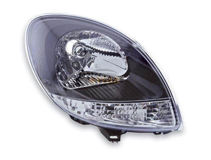 FAR KOMPLE SOL MANUEL RENAULT KANGOO SİYAH ÇERÇEVELİ  2008-2009