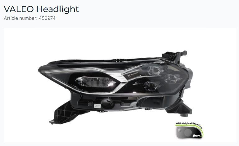 FAR SOL CITROEN DS 3 CROSSBACK U_ LED