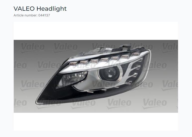 FAR SOL XENON-BI FUNCTION+DRL+LED AUDI Q7 D3S 08/0