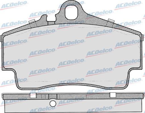 FREN BALATASI ARKA PORSCHE CAYMAN BOXSTER 06> 