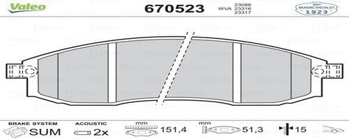 FREN BALATASI ÖN L200 2.0 2.4 2.5D 2.5TD 96>05 MAXIMA 3.0 88>94-MAXIMA QX 94>00
