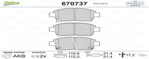 FREN BALATASI ÖN YARIS 1.0 1.3 1.5 1.4D 99>06