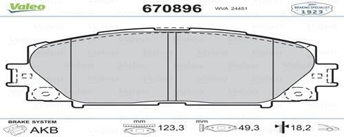 FREN BALATASI ÖN YARIS 1.0 1.3 1.8 06>