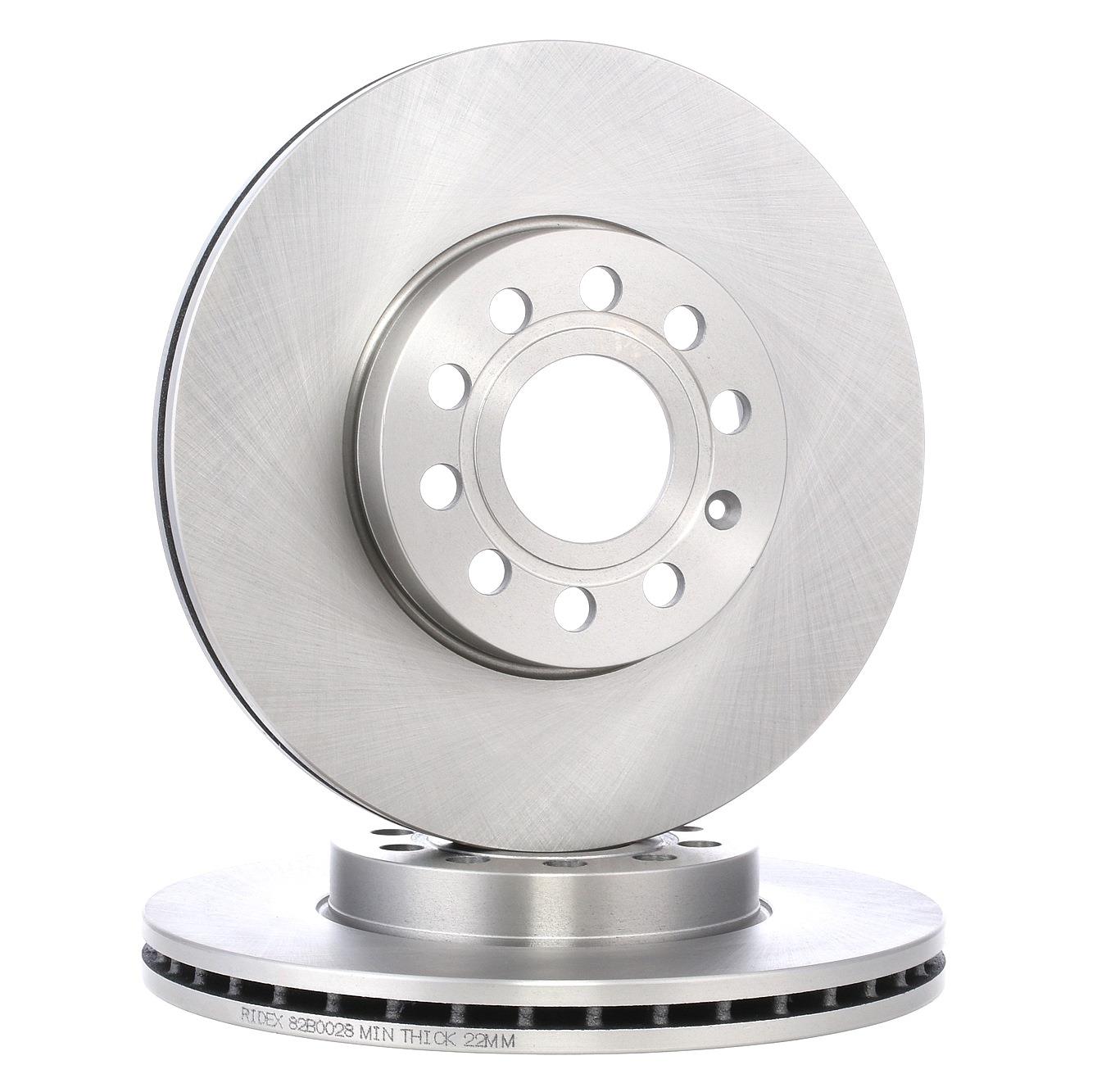 FREN DİSKİ (TAKIM) ÖN VW GOLF V-VI-VII-VIII 03> JETTA III-IV 05> T-ROC 17>CADDY III-IV 04> / AUDI A3 03>12 Q2 18> / SEAT LEON 05>12 ALTEA 04> TOLEDO 04>09 / SKODA OCTAVIA II-III-IV 04>KAROQ 17>YETI 09>(288x25x9DL)