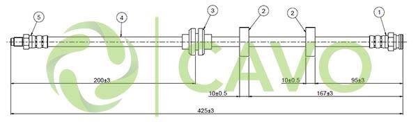 FREN HORTUMU ÖN ALFA 147 156 C2