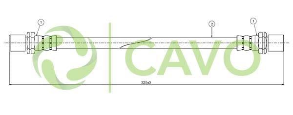 FREN HORTUMU ÖN LADA NIVA 2121. NIVA II 2123 93 -