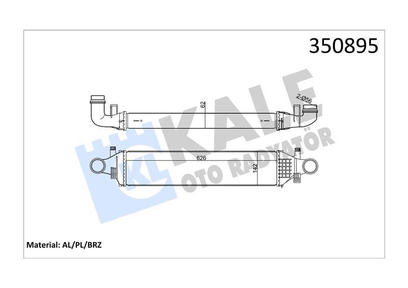 INTERCOOLER TURBO RADYATÖRÜ A CLASS B CLAAS CLA GLA-CLASS INFINITI Q30 QX30