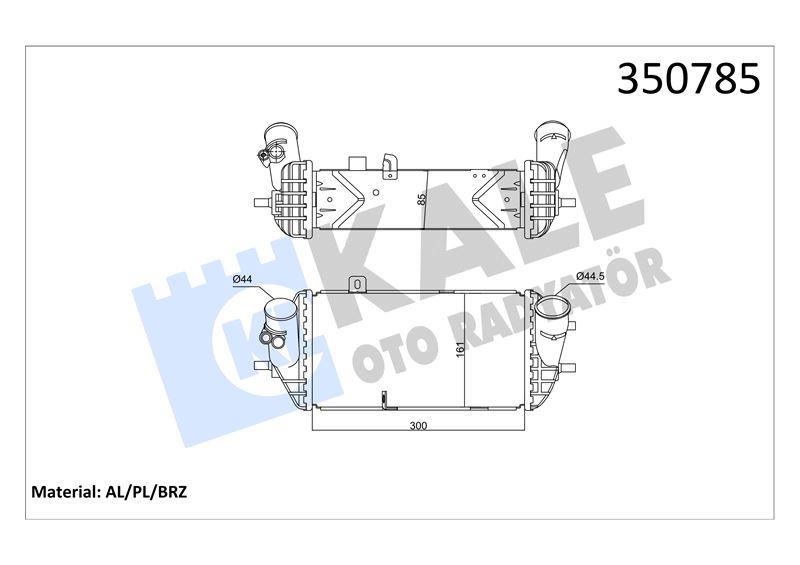 INTERCOOLER TURBO RADYATÖRÜ İ20 İ30 KIA CEE'D PRO CEE'D RIO III