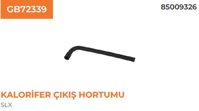 KALORİFER HORTUMU GİRİŞ DKS SLX